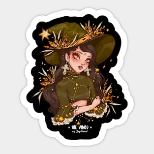 Virgo Witch Sticker